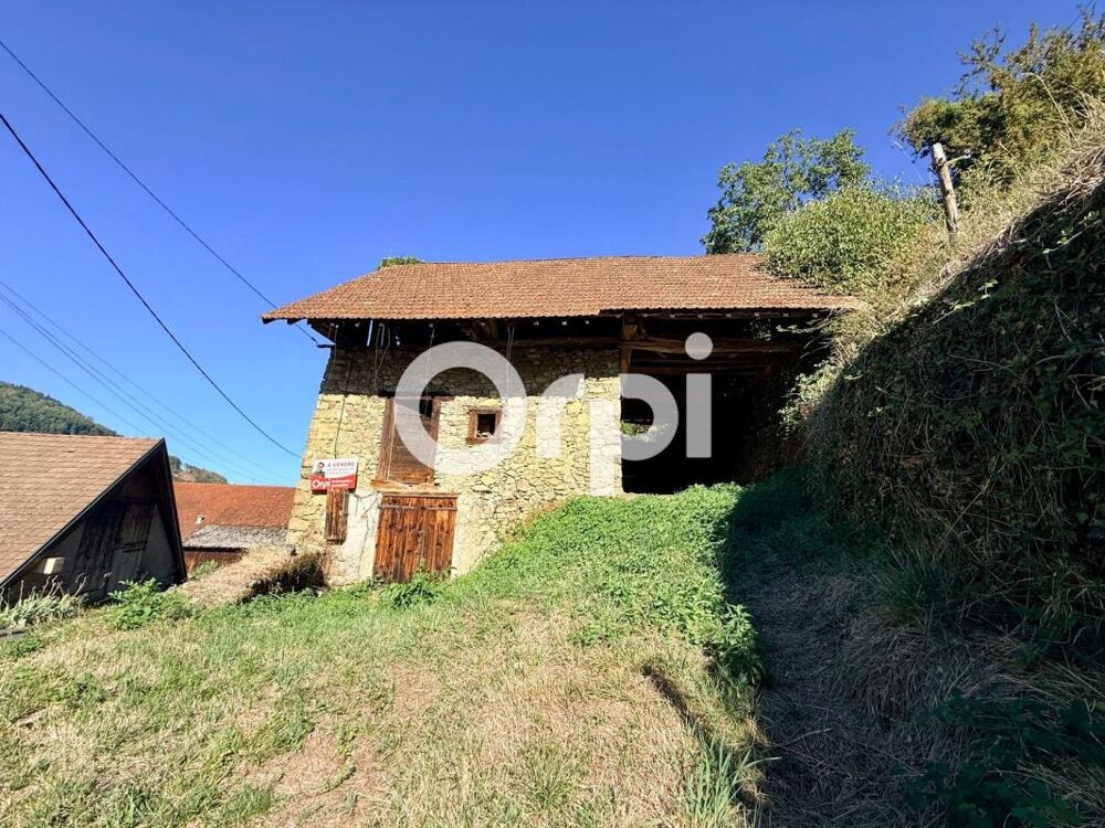 Vente Maison SAINTE-AGNÈS (38190) – GRANGE À RÉNOVER SUR TERRAIN DE 1 180 m² Sainte agnes