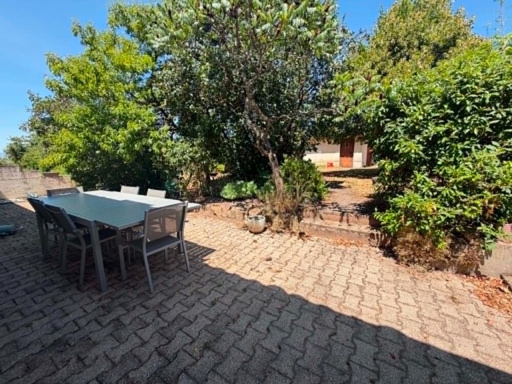 MAISON 96 M² AU CALME SANS VIS A VIS, 3 CHAMBRES, TERRAIN DE 859 m², TERRASSE DE 30m², GARAGE, DOUBLE VITRAGE, POMPE A CHALEUR,