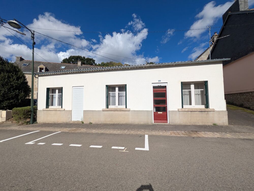 Vente Maison SAINT CARADEC TRÉGOMEL ENSEMBLE DE 2 MAISONS,UN GARAGE, UNE DÉPENDANCE DE 20m² PARCELLES DE 250m² Saint caradec tregomel