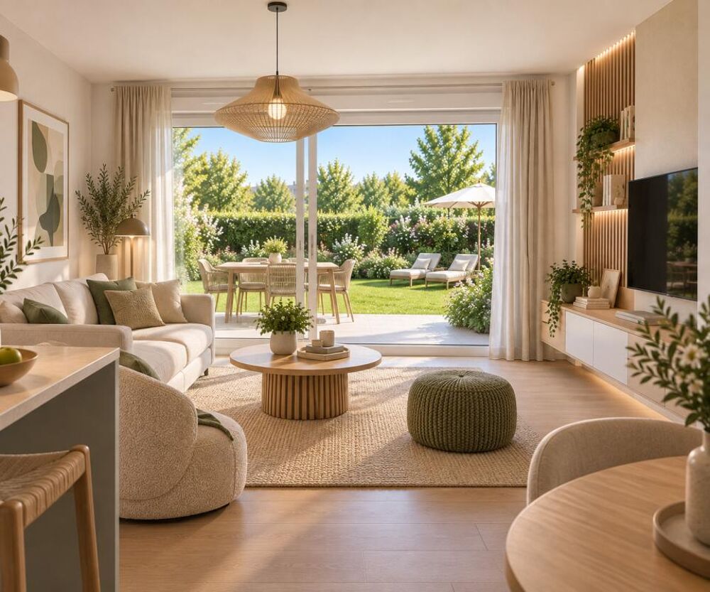 Vente Appartement T3 AVEC GRAND JARDIN ET TERRASSE Noisy le grand