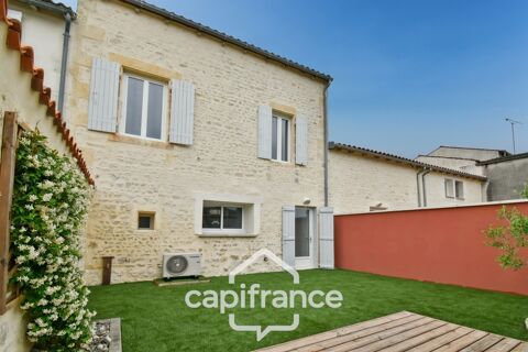   Maison � vendre enti�rement r�nov�e 4 pi�ces SAINT JULIEN DE L'ESCAP (17) avec jardin, proche commerces Maison - 4 pi�ce(s) - 86 m�