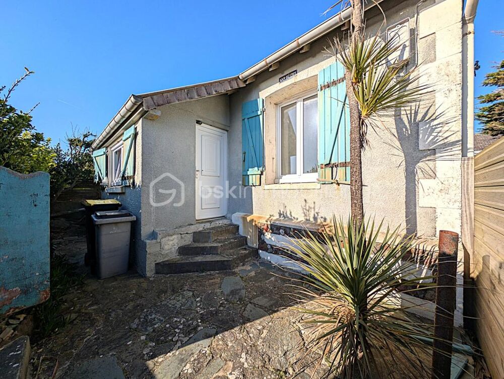 MAISON EN PIERRE FACE A LA MER - 40.78m² - CHARME - BARNEVILLE 50270