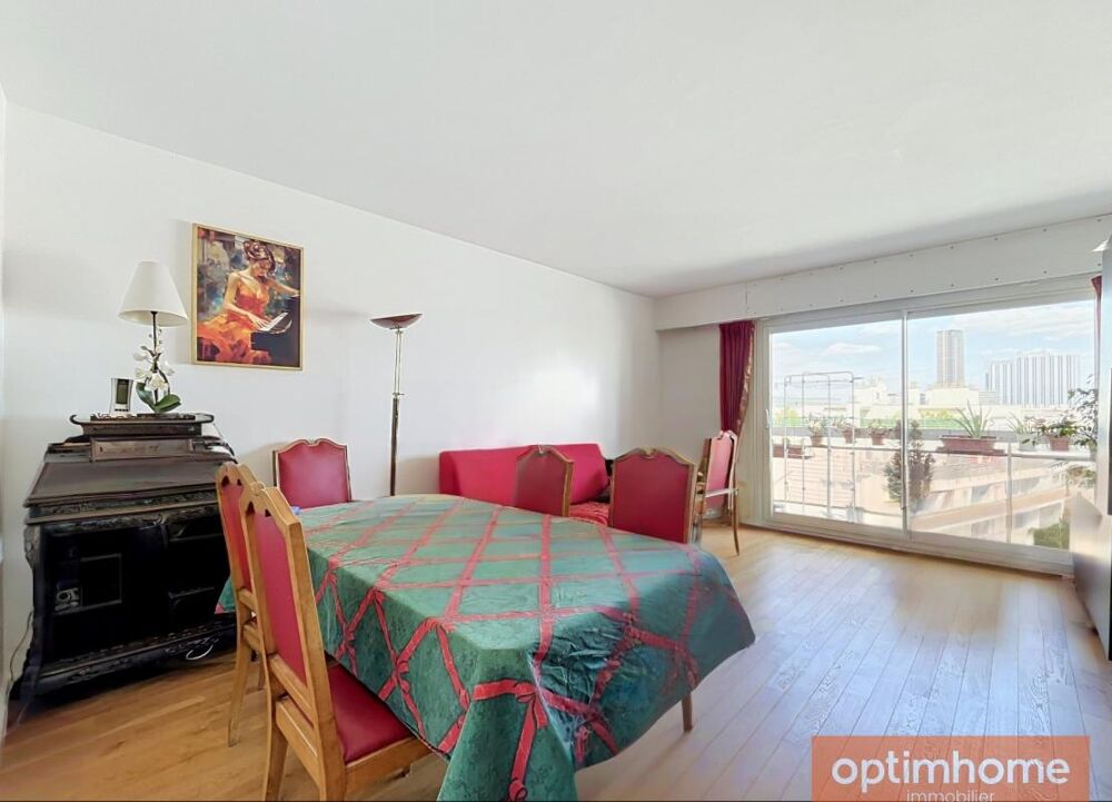 Vente Appartement 11ème ÉTAGE - VUE PANORAMIQUE SUR PARIS - 90 m² - 3 CHAMBRES - BALCON - 2 Places de parking & Cave Paris 14