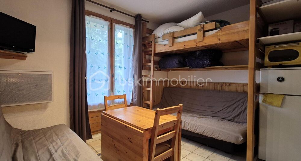 Vente Appartement ?? À ALLOS – LE SEIGNUS D'ALLOS – STUDIO 5 COUCHAGES – BALCON – PROCHE DES PISTES ?? Allos