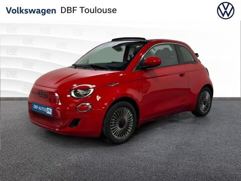 Fiat 500 e MY22 SERIE 1 STEP Cabriolet C e 95 ch (RED) 2022 occasion Toulouse 31100