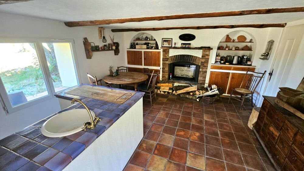 Vente Maison Maison de caractère rénovée avec goût . Vue panoramique .  Bargème (Var) Bargeme