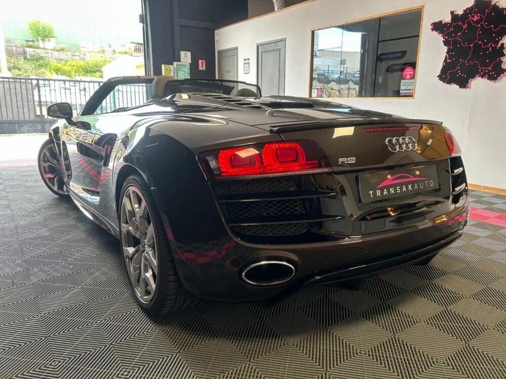 R8 Spyder V10 5.2 FSI 525 Quattro R-Tronic 2010 occasion 34500 B&eacute;ziers