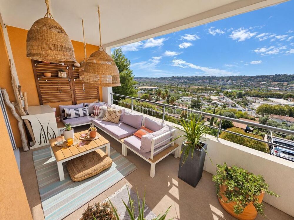 NICE  CORNICHE FLEURIE  3 PIÈCES 66 M²  TERRASSE  VUE PANORAMIQUE  PISCINE  GARAGE
