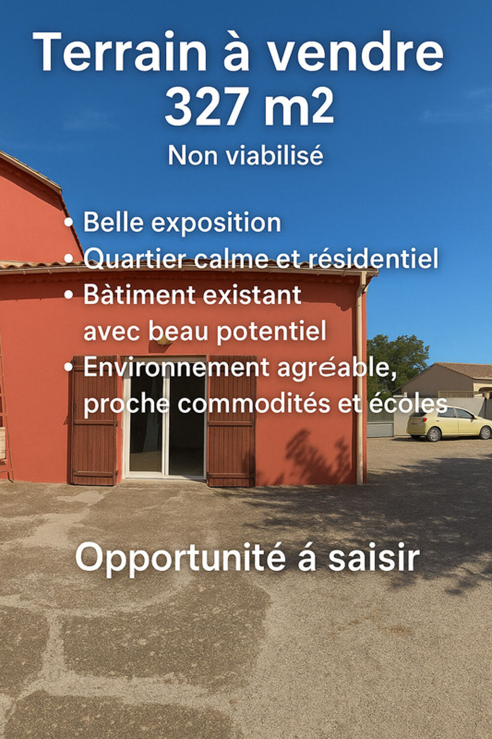 Vente Terrain Terrain � vendre  VALERGUES (34) Valergues