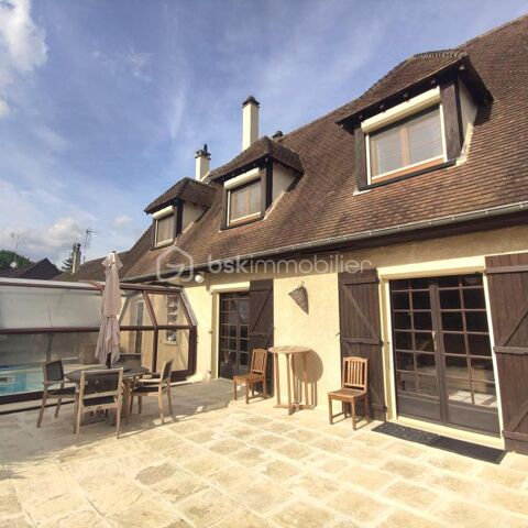   le Bonheur, à 1 heure de Paris, Piscine, et chants des oiseaux à travers champs ! Maison - 5 pièce(s) - 160 m²
