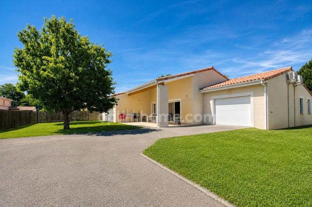 TOULOUSE SAINT-SIMON  ÉLÉGANTE VILLA CONTEMPORAINE DE PLAIN-PIED  152 m² HABITABLES  "Terrain de 1 073 m² piscinable"  DOUBL