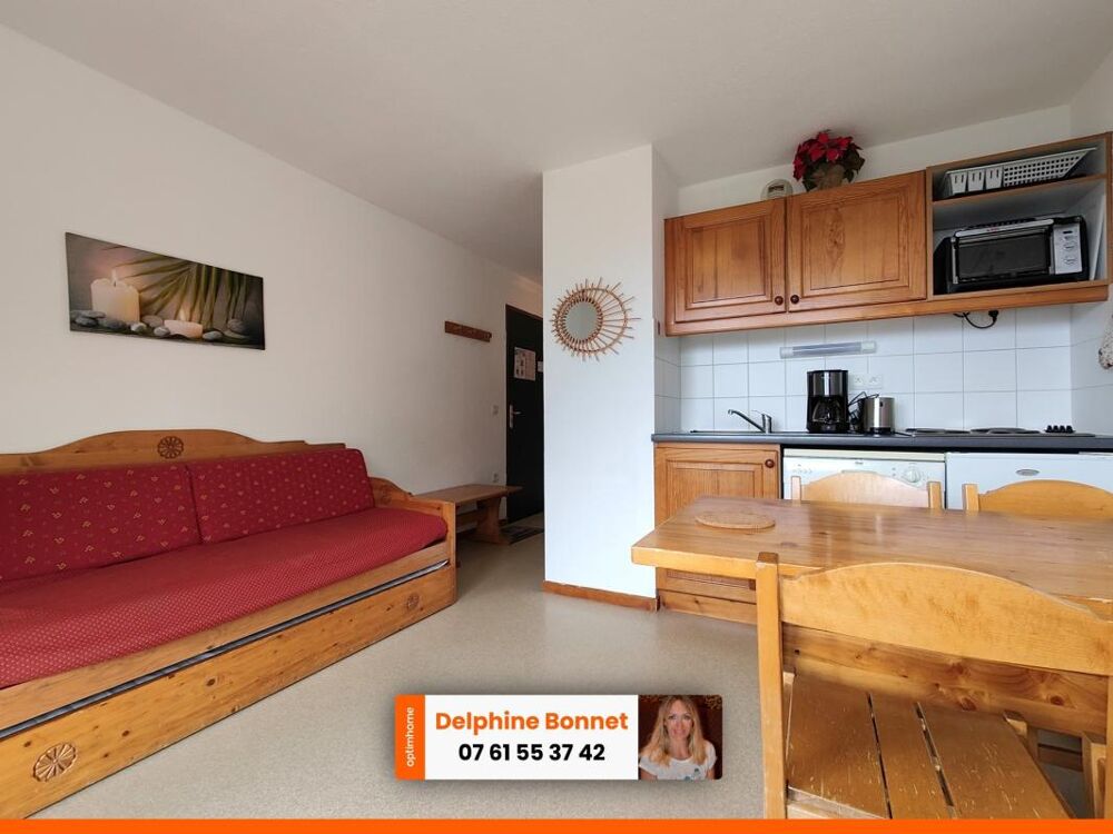 Valfréjus - 2 pièces 31 m2 avec terrasse, vue Vanoise, à 50 m de la piste