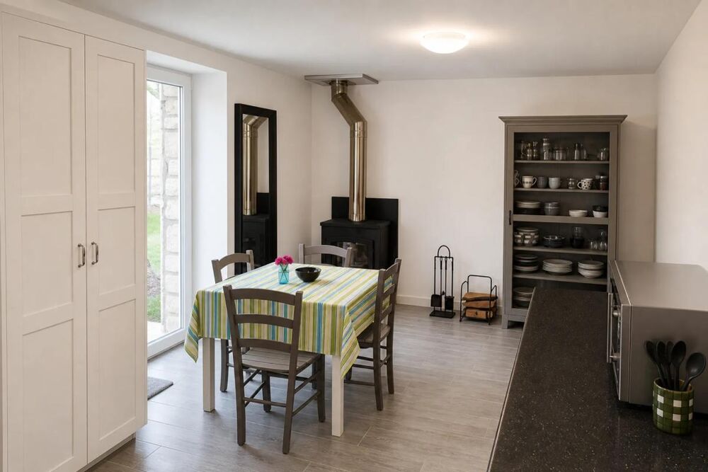 Propriété avec maison, grange, hangar, terrain 1672m²