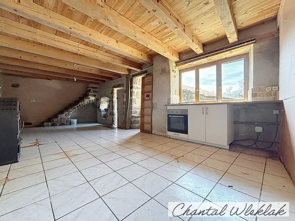 Vente Maison Maison en pierre à vendre (07) d'env 66 m2 hab - Terrain 432 m2 Beaumont