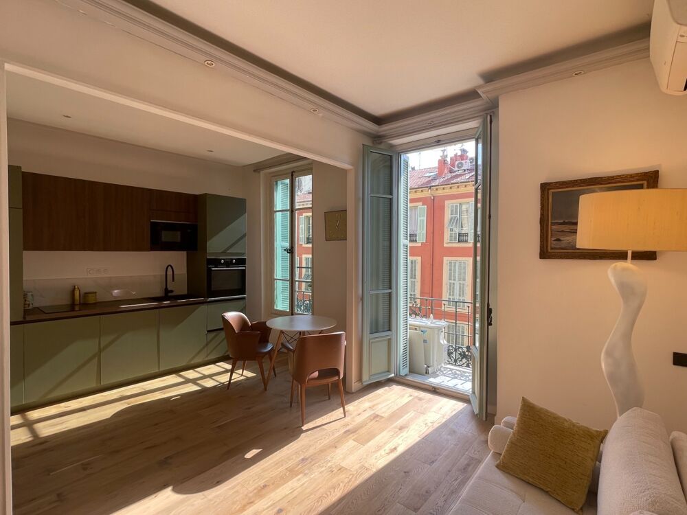 Belle époque, balcon avec aperçu mer