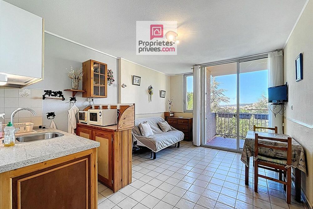 Vente Appartement T1 meublé avec terrasse et garage Greoux les bains