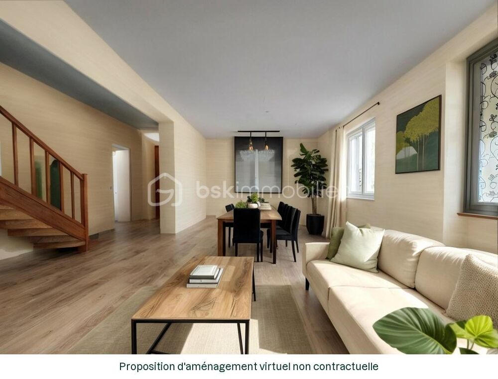 Maison de village - jardin de 1200m2
