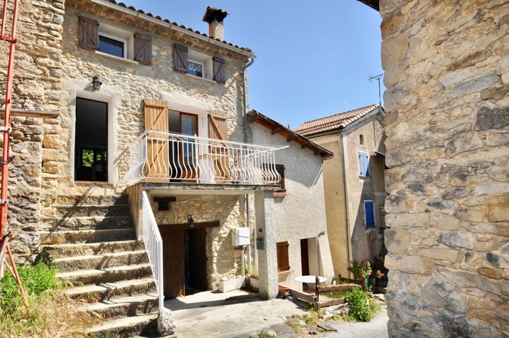 Vente Maison Dpt Alpes de Haute Provence (04), à vendre Proche ANNOT - Maison de village en Pierres 3 pièces 60 m² Terrasse - Sud Meailles