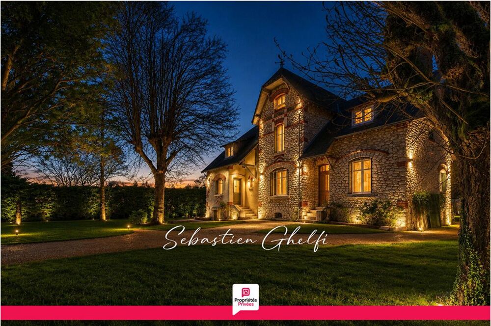 belle maison bourgeoise avec parc arboré d'environ 3600 m²