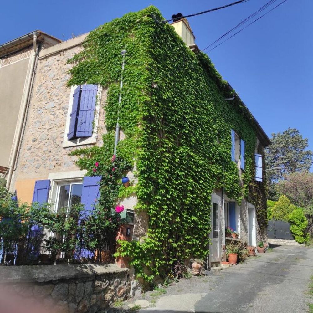 Maison avec terrasse et vue imprenable sur les Corbières