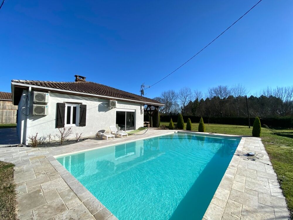 Vente Ferme MAGNIFIQUE FERMETTE RENOVEE AVEC PISCINE ET DEPENDANCES SUR TERRAIN DE 5000 M2 A YGOS Ygos saint saturnin