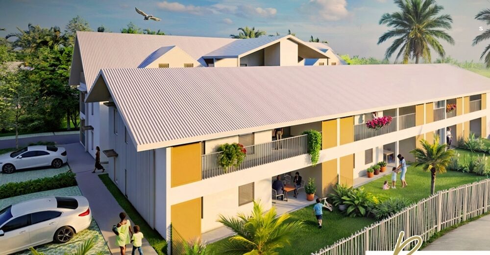 Vente Appartement A VENDRE: Appartement T3 avec jardin à BAIE MAHAULT (971) Baie mahault