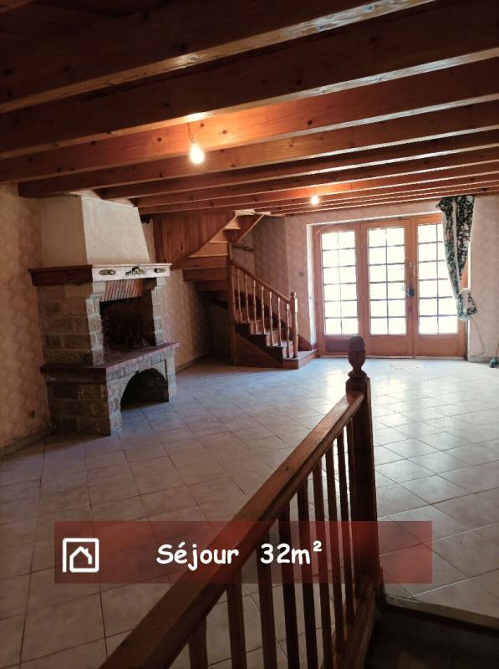 Maison à Rénover Antugnac 7 pièce(s) 121 m2 avec garage et grange