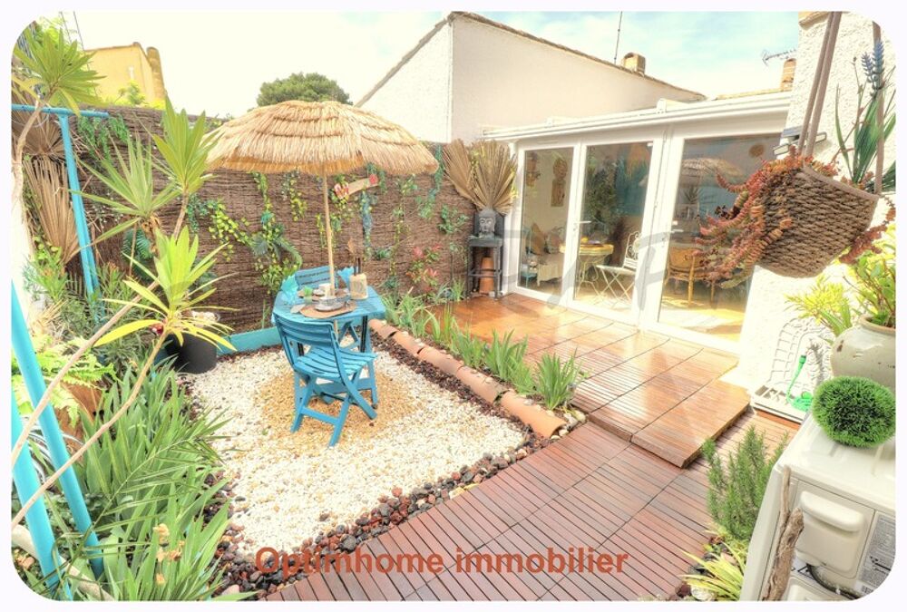 Maison de plain-pied au charme bohème à LE CAP D'AGDE (34)  QUARTIER PINÈDE