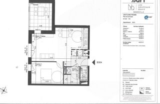  Appartement � vendre 2 pi�ces 47 m�