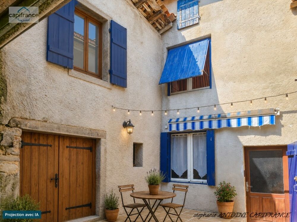 Maison à rénover 103 m², 3 chambres et cour  Amou 40