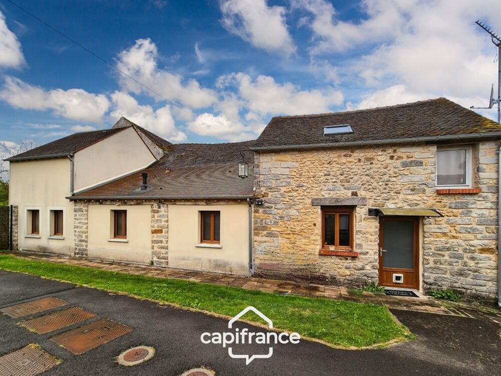 Vente Maison Longère rénovée 4p 93m², 2 suites, jardin à VILLEMARECHAL (77) Villemarechal