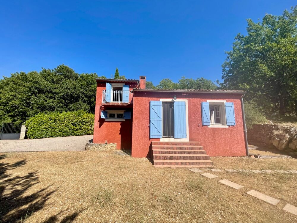 À vendre  Maison avec piscine et grand terrain arboré à Saignon (84400)