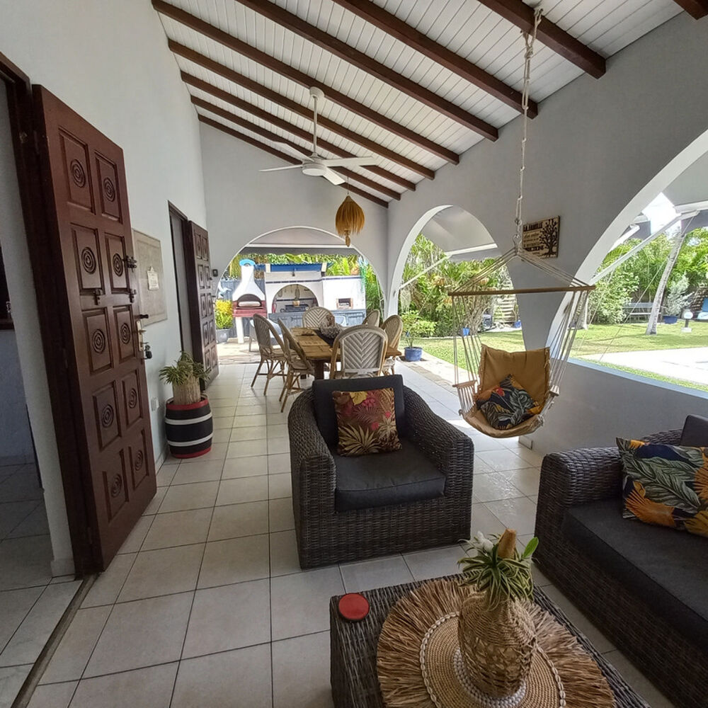 Vente Villa Maison T4 à vendre à Saint-François (971),plain-pied, piscine, pool house, jardin paysagé d'exception Saint francois