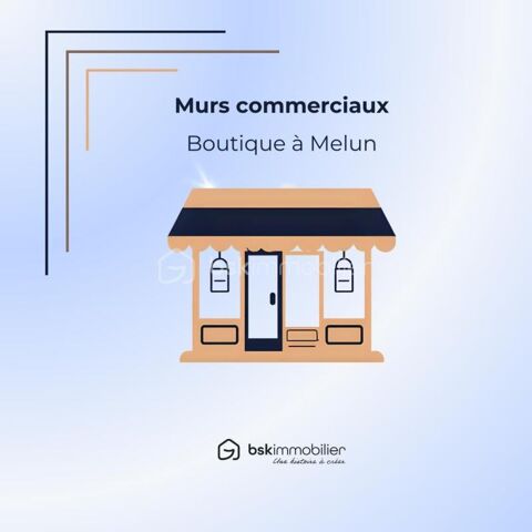 MURS COMMERCIAUX en CENTRE ville de Melun 149000 77000 Melun