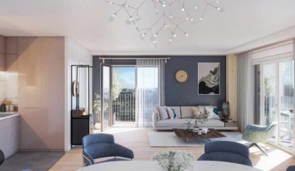 Saint-Maur-des-Fossés  La VarenneChennevières  2 pièces de 42,23 m² avec balcon de 7,70 m²