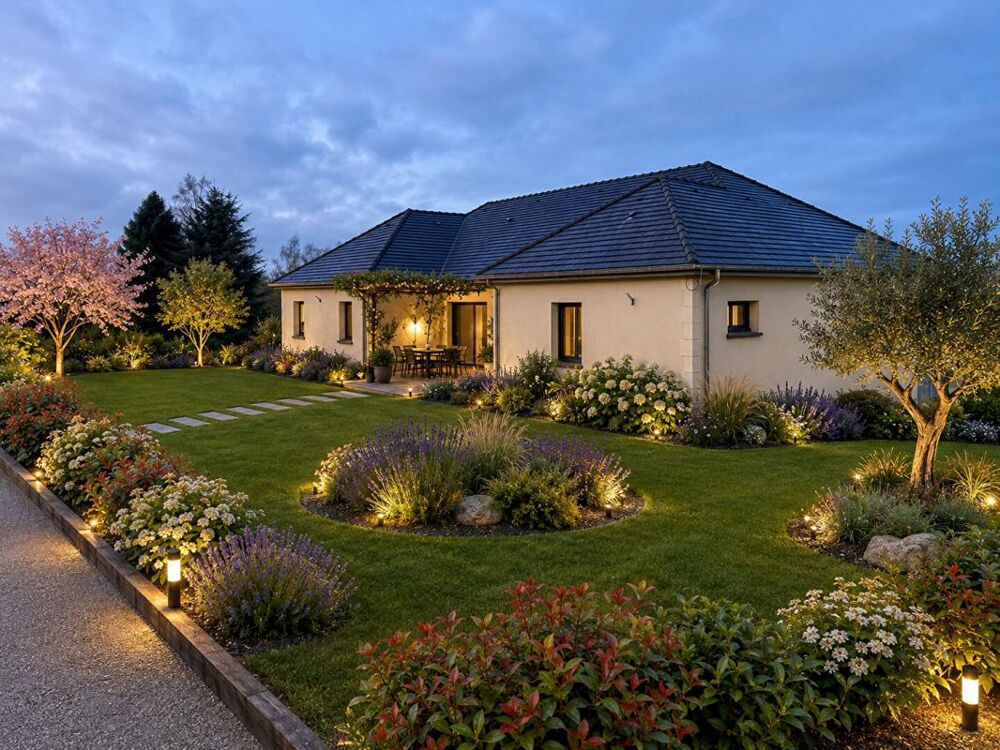 Maison d'architecte 200 M2 5 chambres sur 5220 M2 et atelier 150 M2