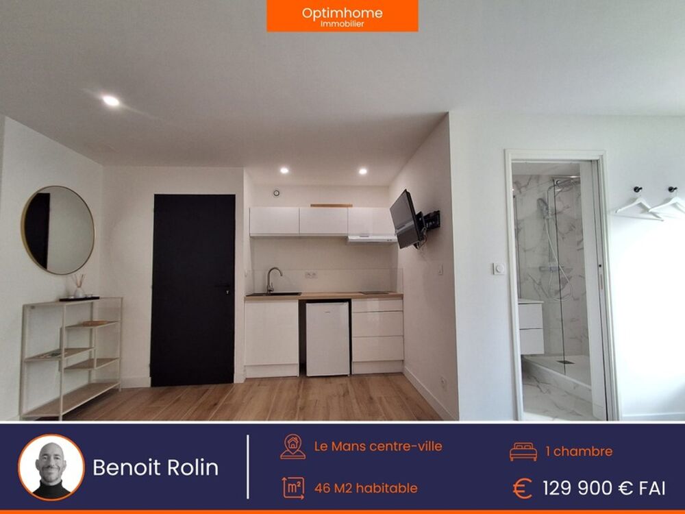 Appartement 2 pièces 46 m² · à Le Mans · 46 m² · 129 900 €