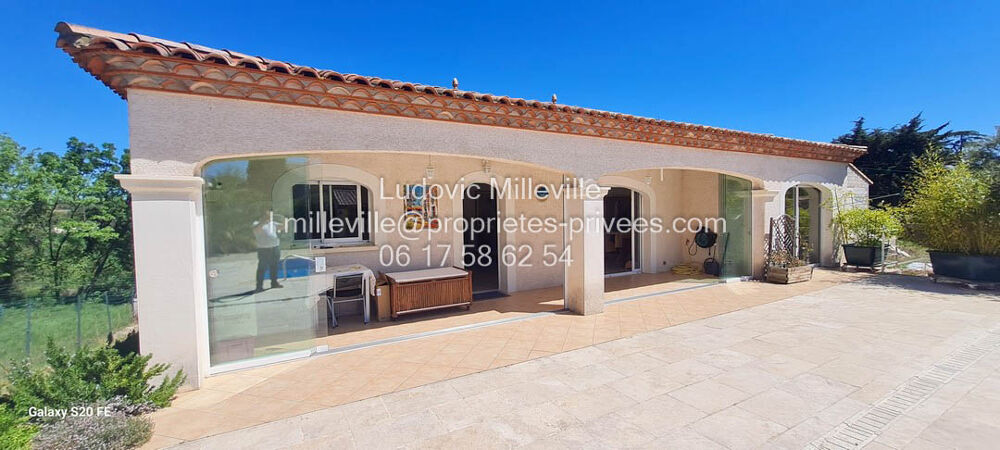 Vente Villa Villa de 120m²+veranda de 15m², grand garage 73m², piscine/pool à house sur 1033 m² de terrain Magalas