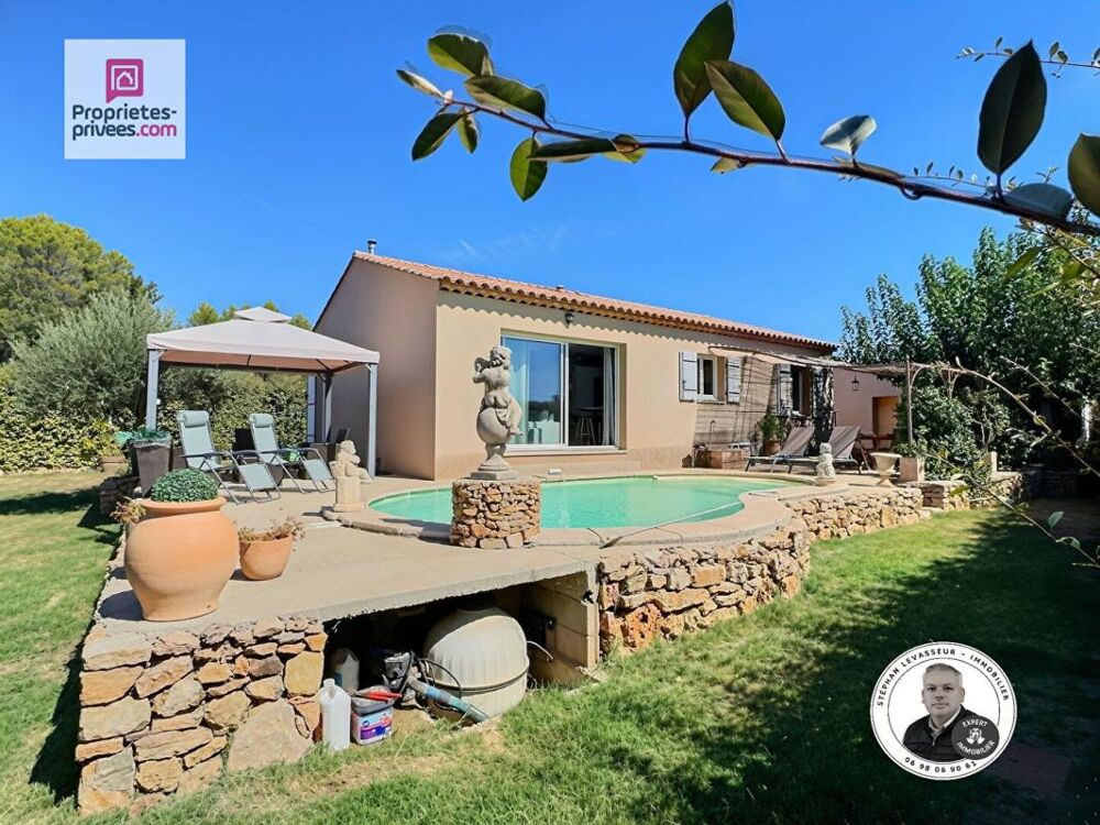 Vente Maison Maison de Plain Pied - 5 pièces - Piscine Saint antonin du var