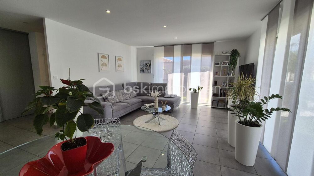 Vente Maison A VENDRE VILLA TROIS FACES RECENTE DE 82M² SUR TERRAIN DE 286M² A ELNE - EN PLAIN PIED - DEUX CHAMBRES - GARAGE - AUCUN TRAVAUX Elne
