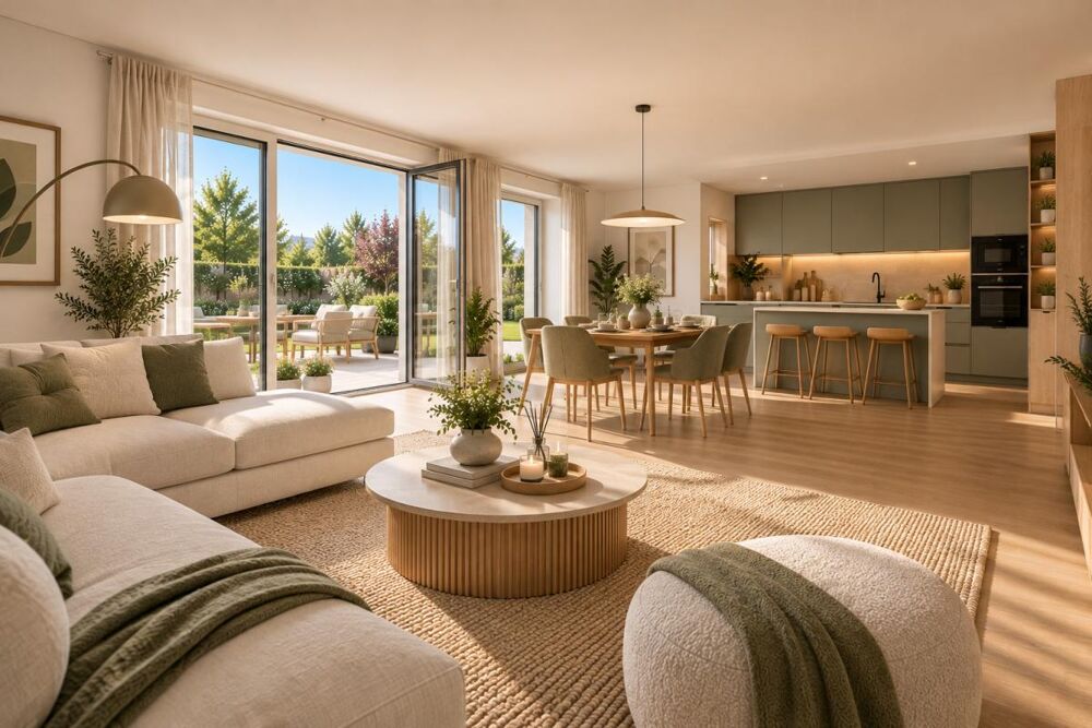 T2  AVEC TERRASSE ET JARDIN PRIVATIF