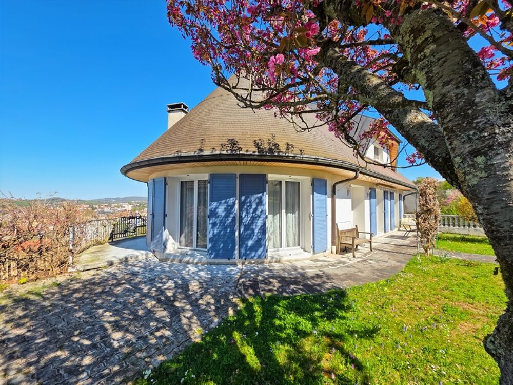 Maison darchitecte 7 pièces  125 m²  Vue panoramique  Hauteurs de Lons-le-Saunier