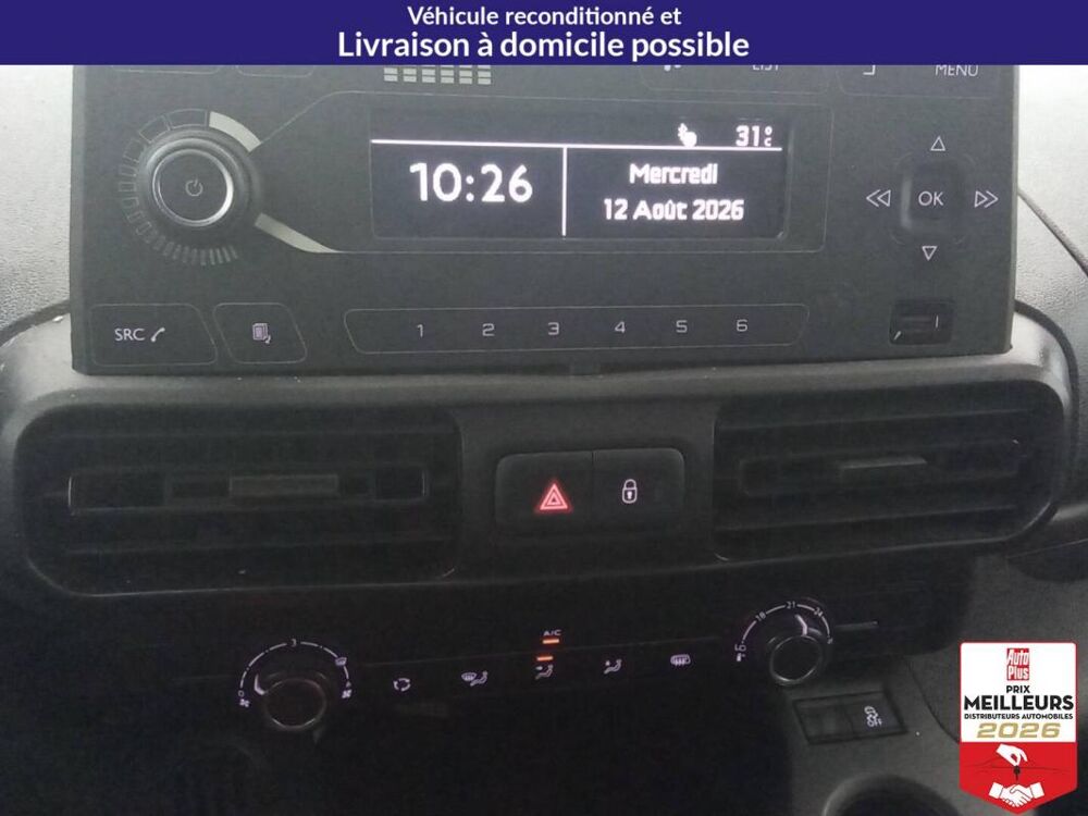 Berlingo VAN M BLUEHDI 75 CLUB +PDC AR 2021 occasion 10150 Lavau