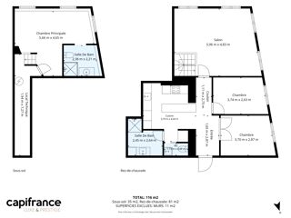  Appartement à vendre 4 pièces 94 m²