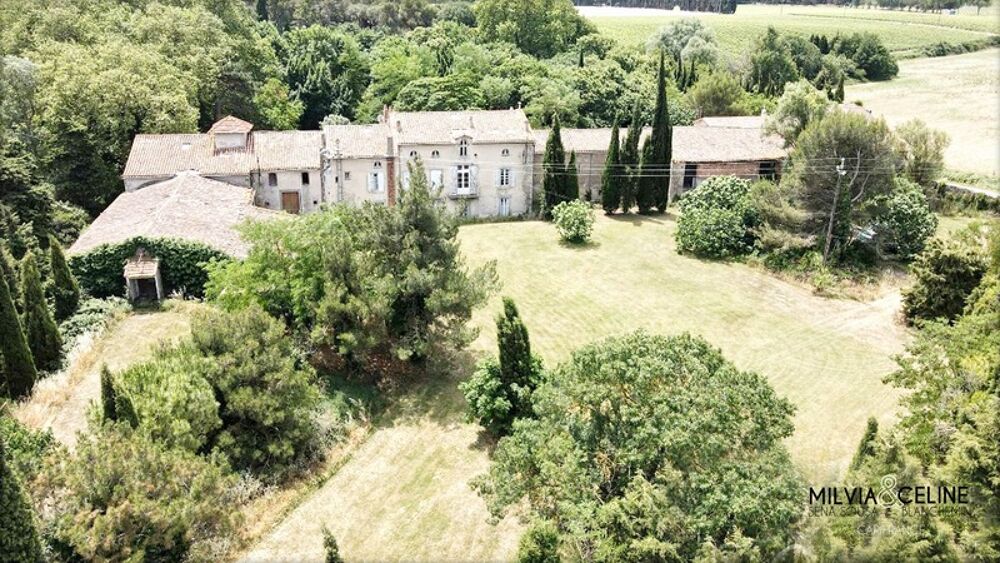 Vente Propriété/Château Propriete à vendre 32 pièces proche de CARCASSONNE (11) 2 habitations 522m2+ parc 2,82 hectares + dépendances Carcassonne