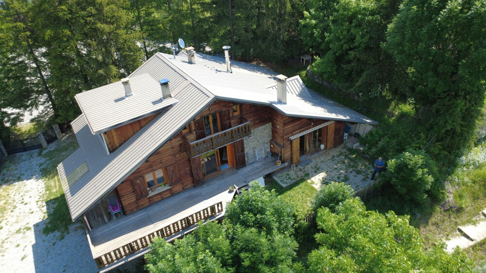 Val d'Allos, une oasis de fraicheur à la montagne - Chalet 8 pièces - Vue montagne - Altitude 1400m
