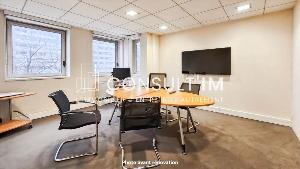   Au pied de la Place d'Italie, bureaux rénovés à louer Paris 13