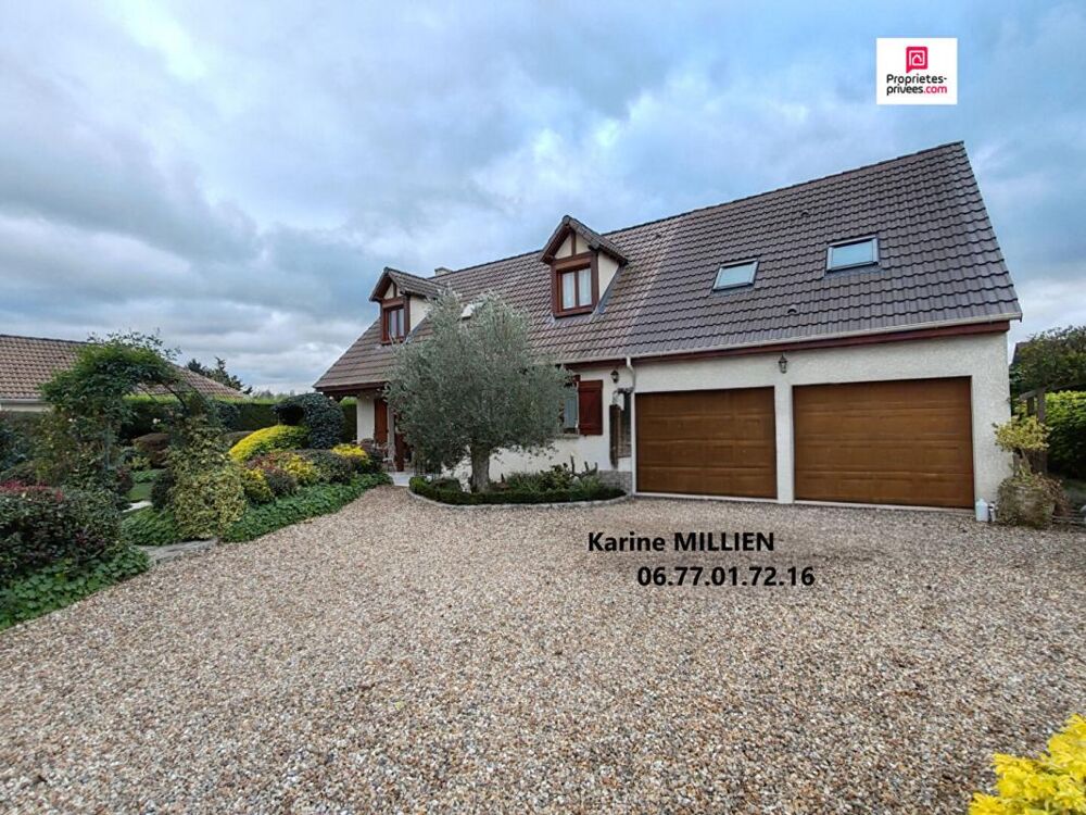 Vente Maison SAUSSAY 28260 Maison individuelle - 1 étage - 4 chambres - Double garage dont 1 partie aménagée en studio indépendant - Piscine Saussay