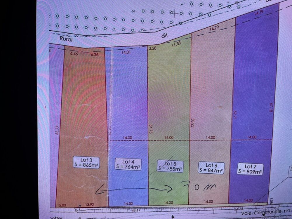 Vente Terrain Terrain � vendre de 4 219,00 m� BETHANCOURT EN VALOIS (60) Bethancourt en valois