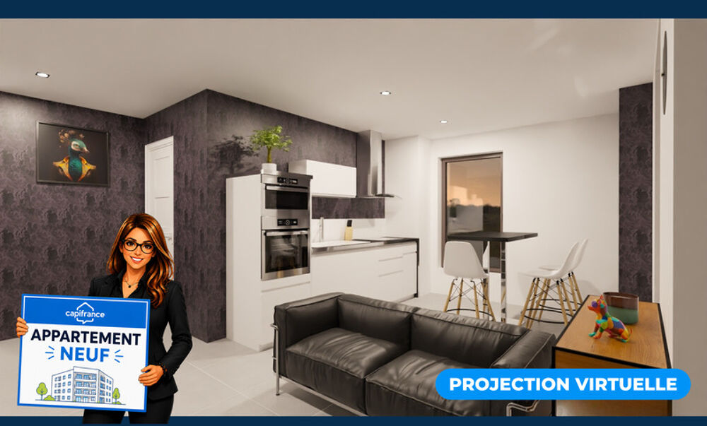 Appartement T2 neuf avec terrasse à Sentzich  Cattenom